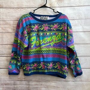 ‎VINTAGE FORENZA SPELL OUT SWEATSHIRT